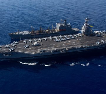us-sends-its-largest-aircraft-carrier-to-south-american-waters