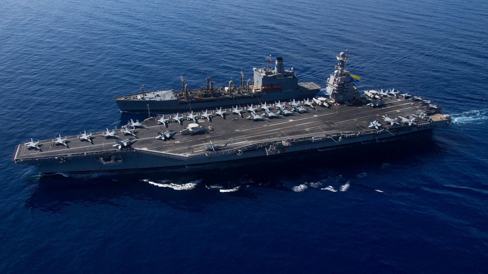 us-sends-its-largest-aircraft-carrier-to-south-american-waters