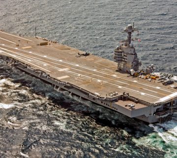 most-advanced-us-aircraft-carrier-arrives-close-to-venezuela-amid-military-build-up