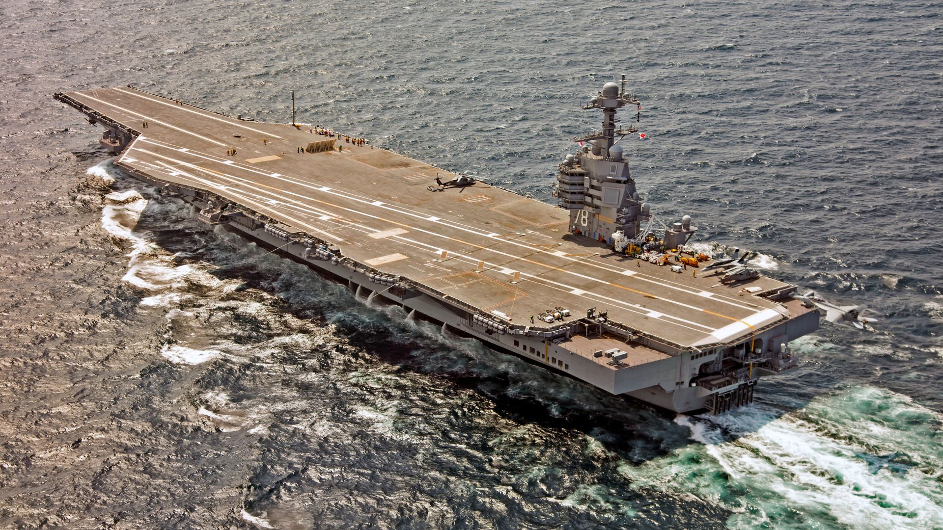 most-advanced-us-aircraft-carrier-arrives-close-to-venezuela-amid-military-build-up
