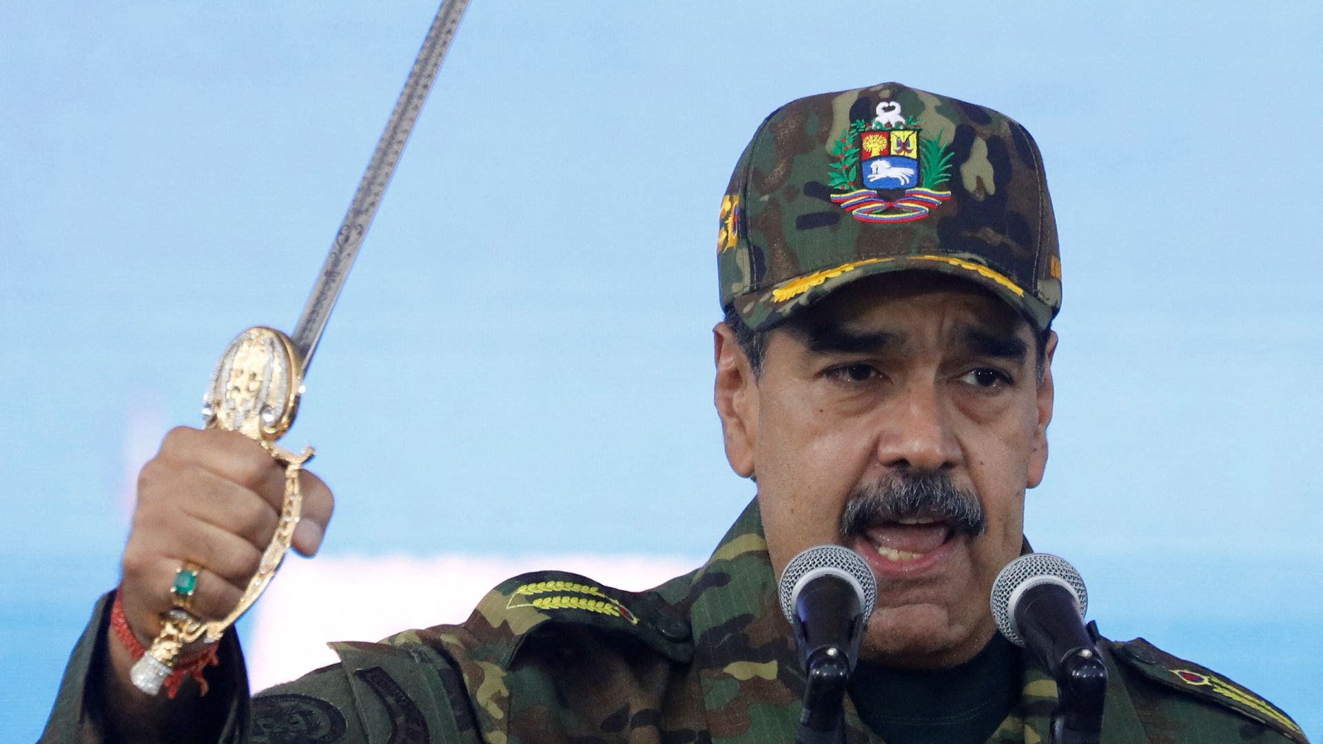 defiant-maduro-wields-sword-as-he-sends-message-to-us